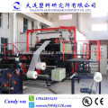 Plastic packaging net machine